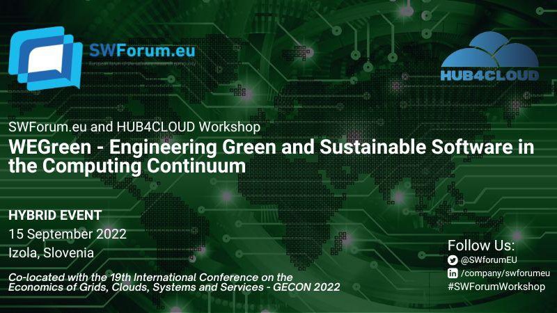 WEGreen Workshop @ GECON2022